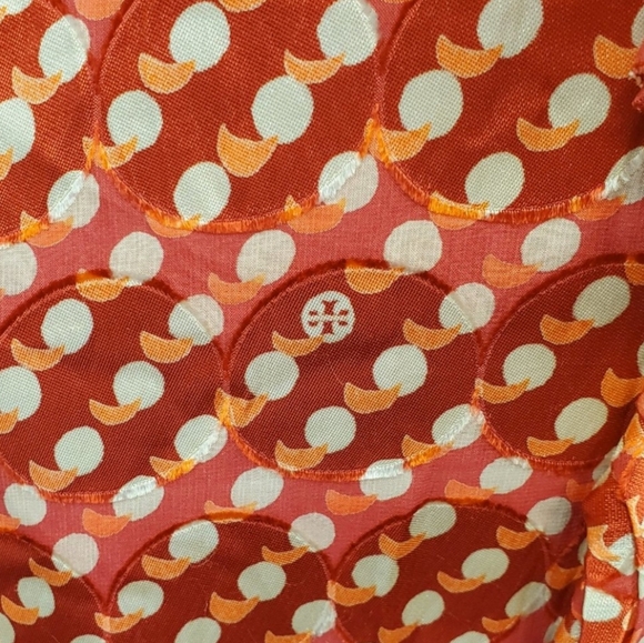 Tory Burch Janetta Circle Clip Dot Print Dress, Size 2 - Picture 13 of 16